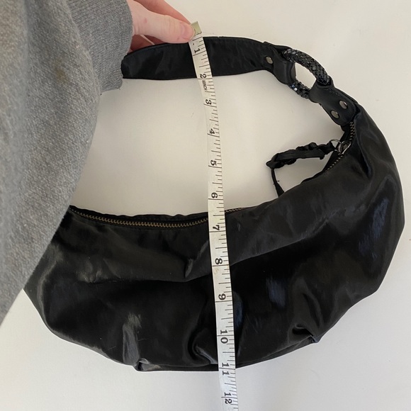 Vintage Express mini slouchy hobo shoulder bag - Picture 3 of 8